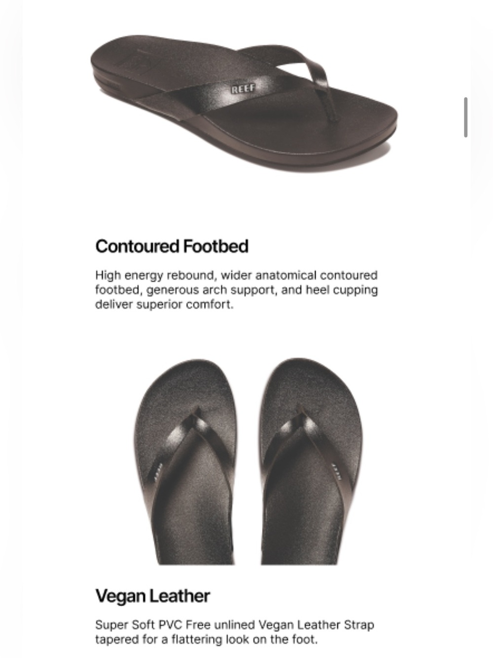 Reef Women’s Cushion Court Flip Flop - Picture 7 of 7